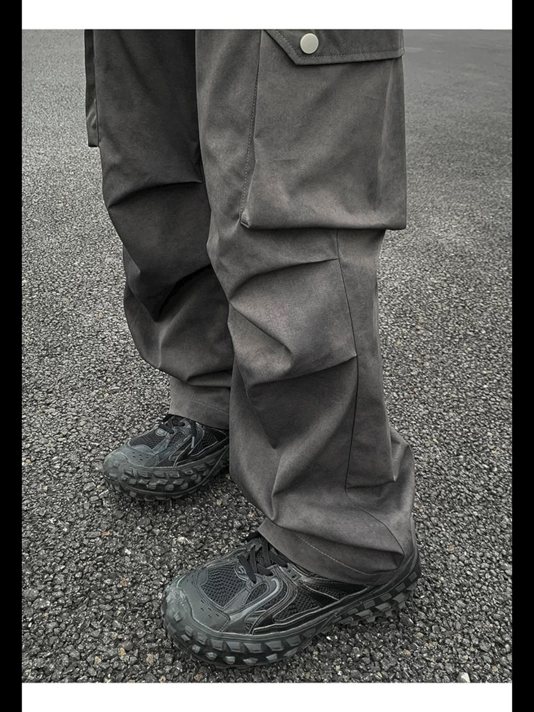 DIRTY-DYE UTILITY TROUSERS st5077