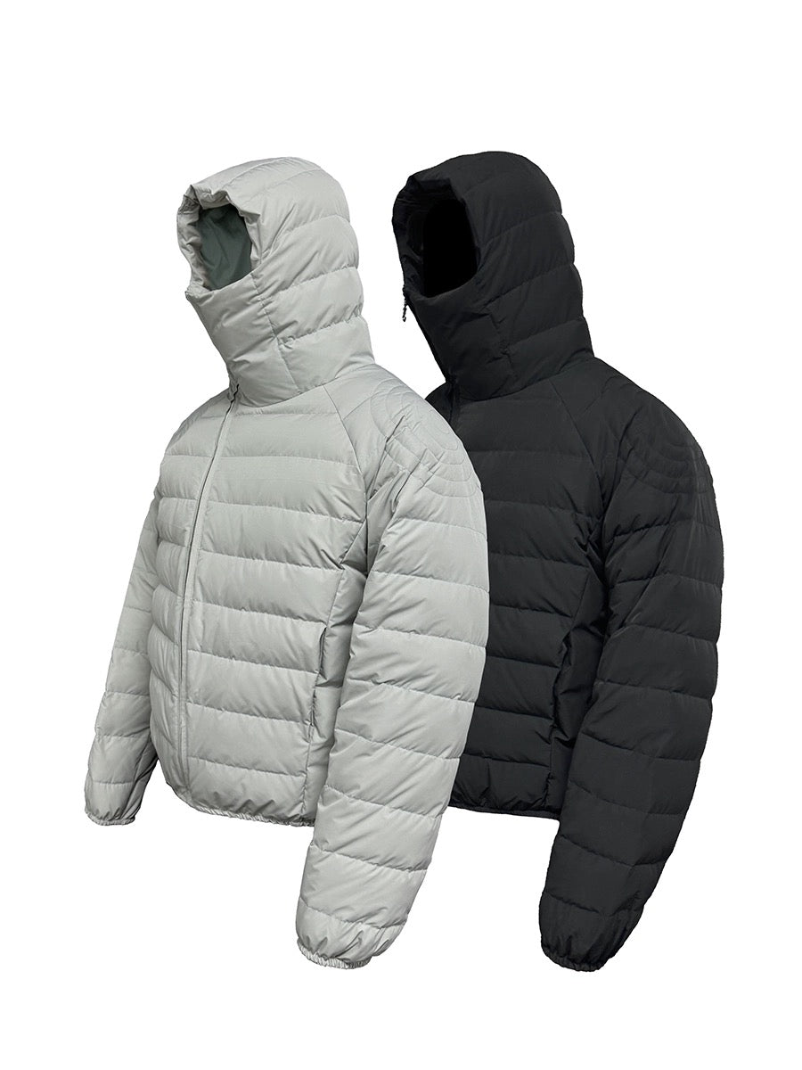 [JCAESAR] QUILTED SHELL PUFFER JACKET st5014