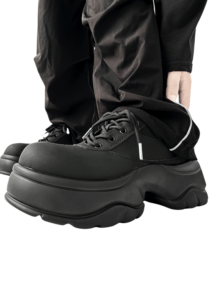 Thick-soled Derby Shoes st2130