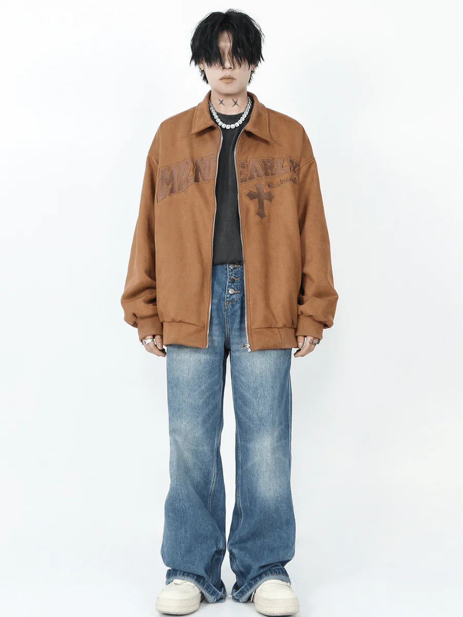 [MRNEARLY] SUEDE VINTAGE JACKET ST1181