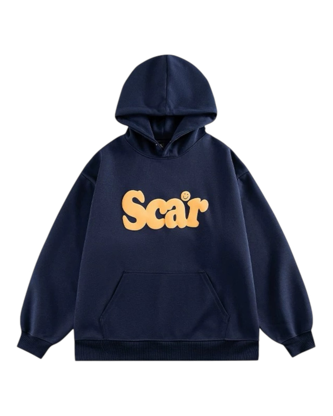 [FLAT ROOM] SCAR GRAPHIC PRINTED HOODIE ST2051