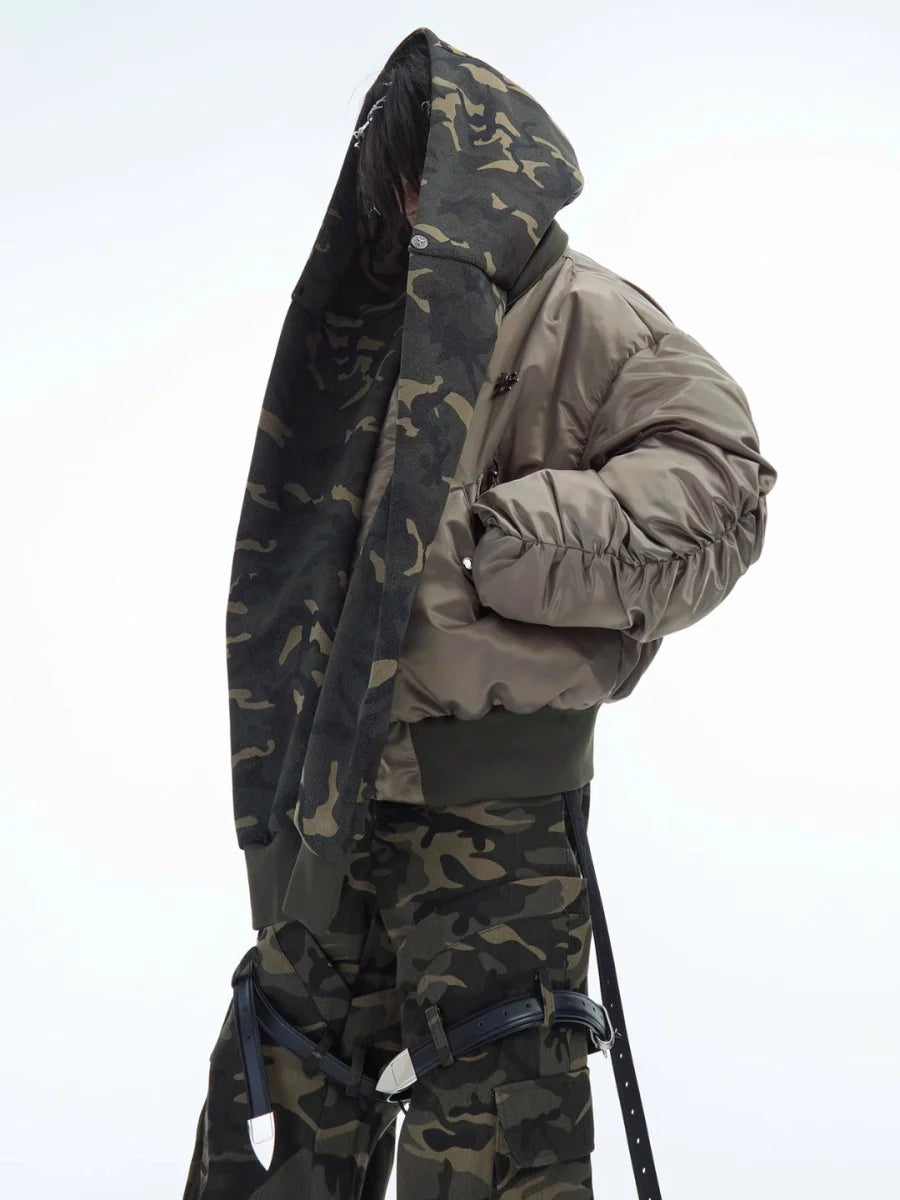 [CULTUREE] CAMOUFLAGE COTTON JACKET ST1189