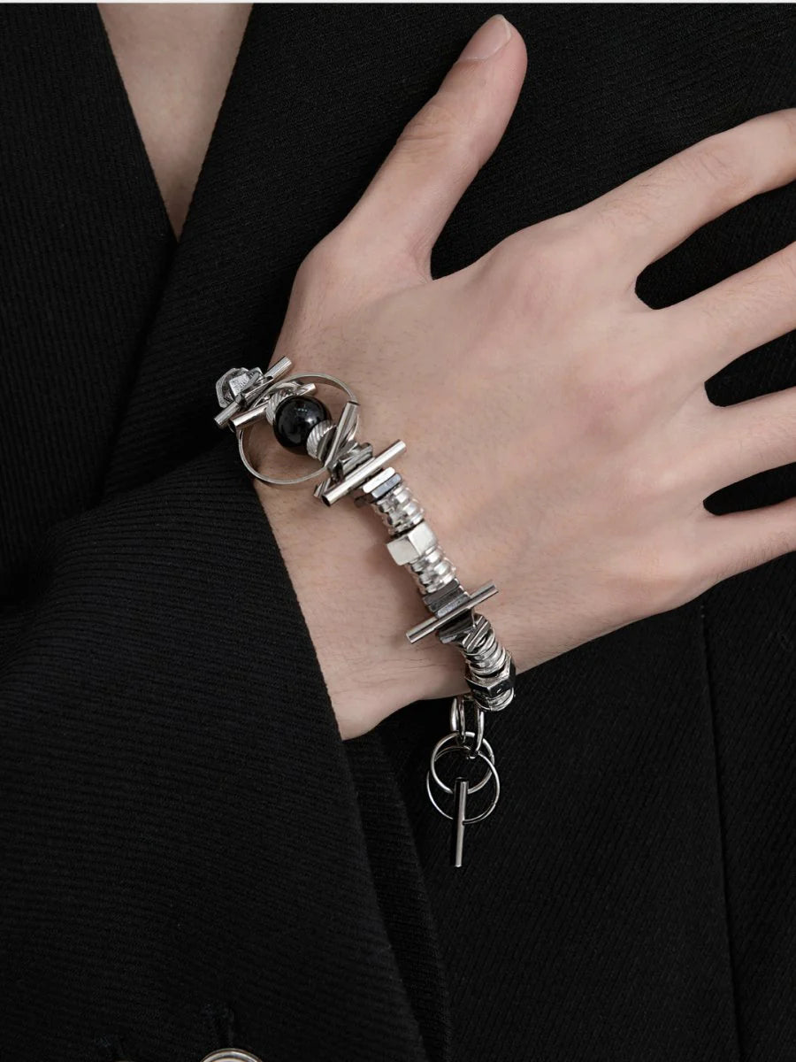 [STRUC TON] HIGH STREET PUNK BRACELET ST1174