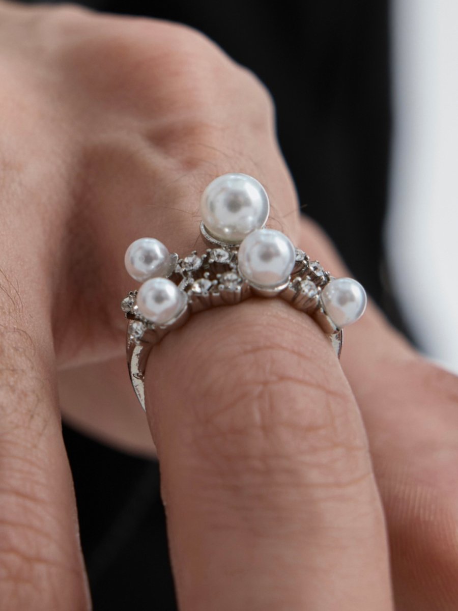 [Struc Ton] Pearl Irregular Rings st2441