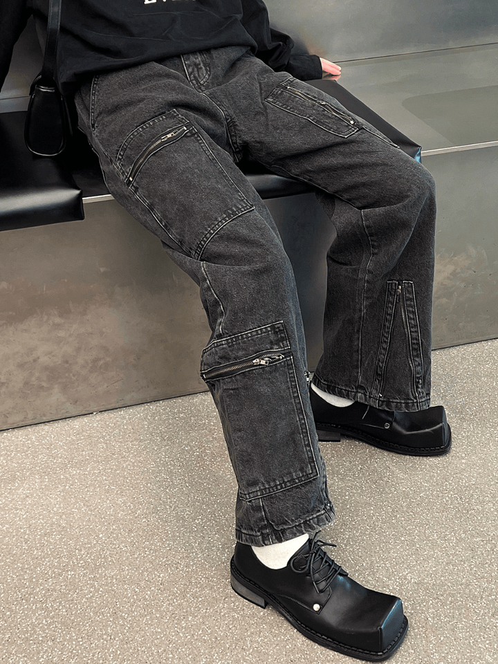 square head Derby shoes ST1885