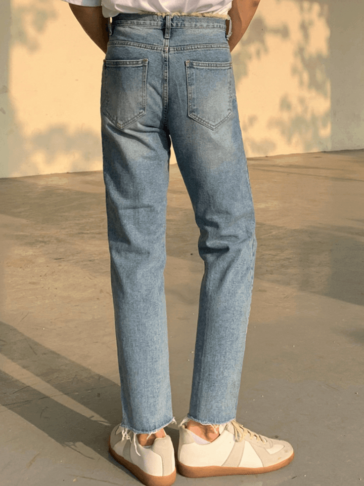 [MRCYC] Trend Loose Straight Denim Pants st1626