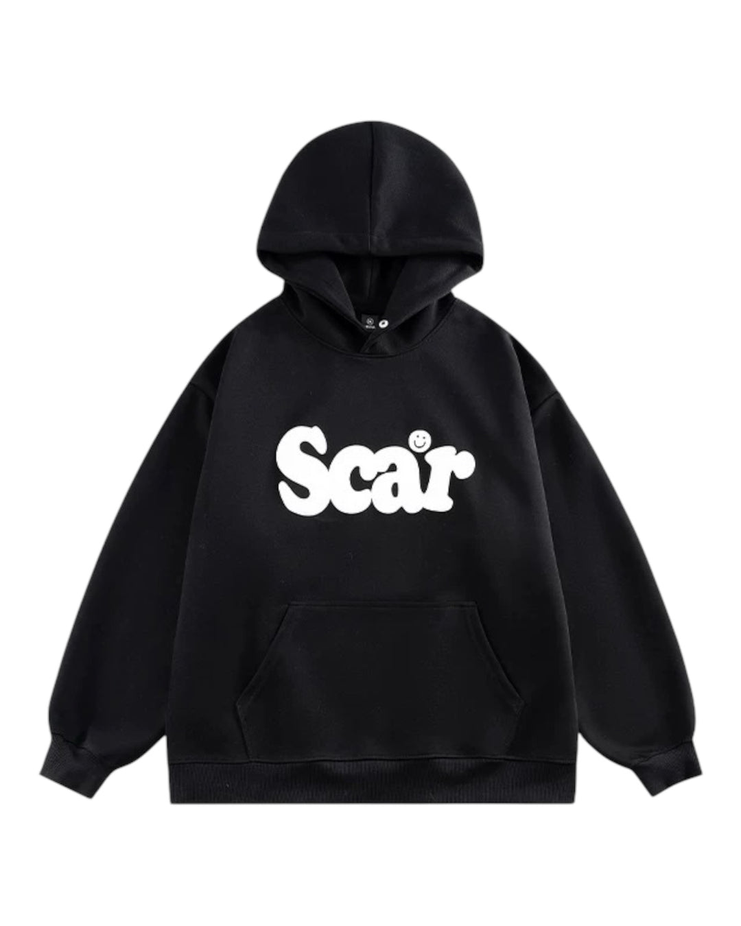 [FLAT ROOM] SCAR GRAPHIC PRINTED HOODIE ST2051