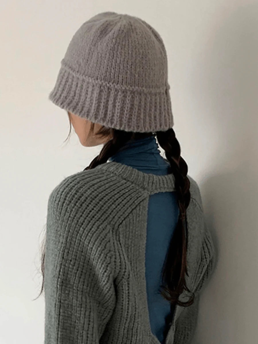 KNIT BUCKET HAT ST1242