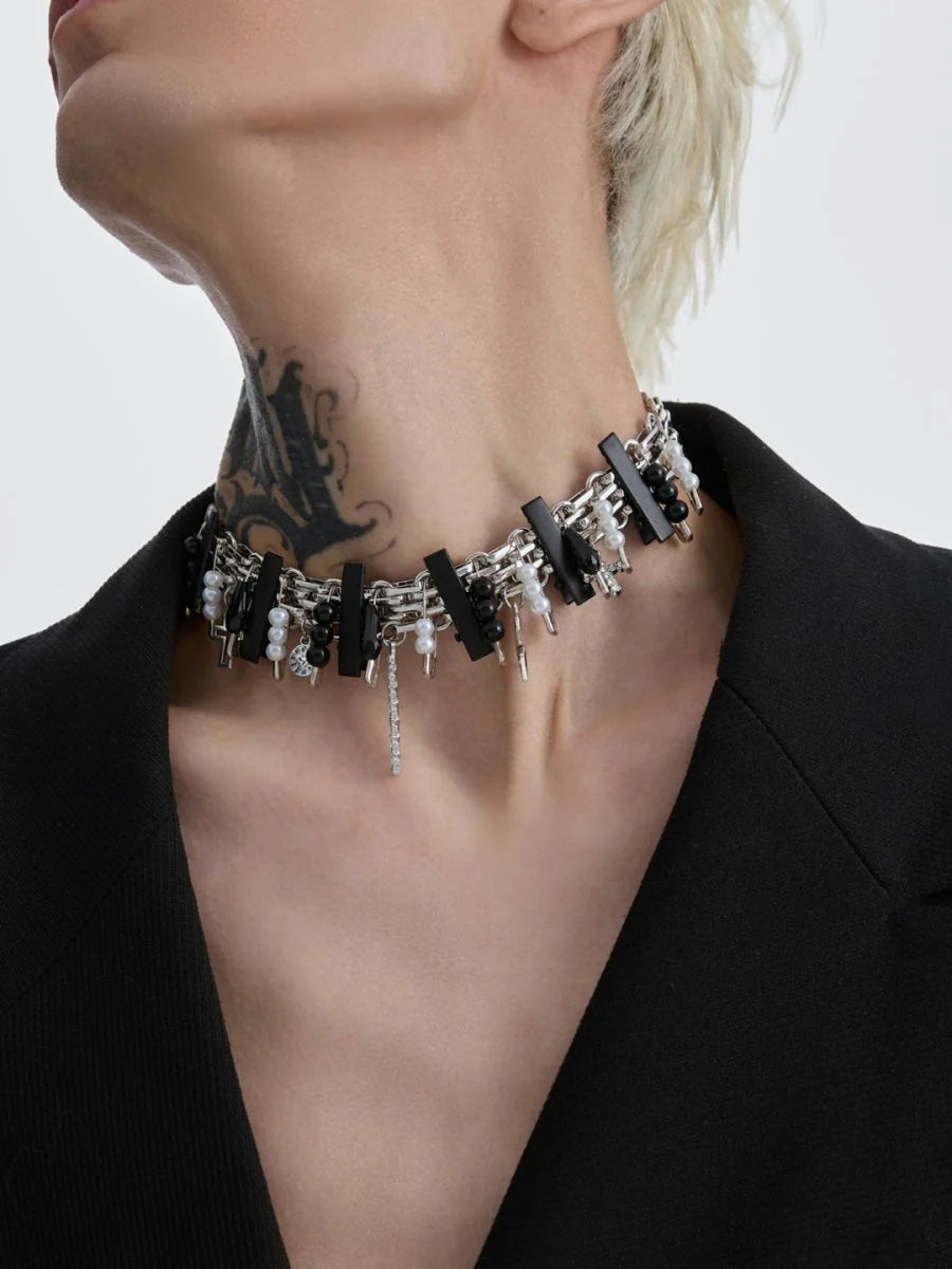 [STRUC TON] STRUC TON PUNK NECKLACE ST1039