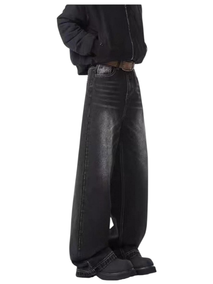 [xhhx] DIRTY FLARE-CUT JEANS st5042