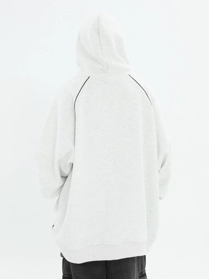 AMERICAN FLOCKED LOGO HOODED ST560