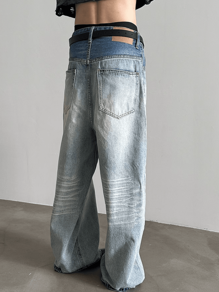 [GENESISBOY] Washed Jeans ST2839