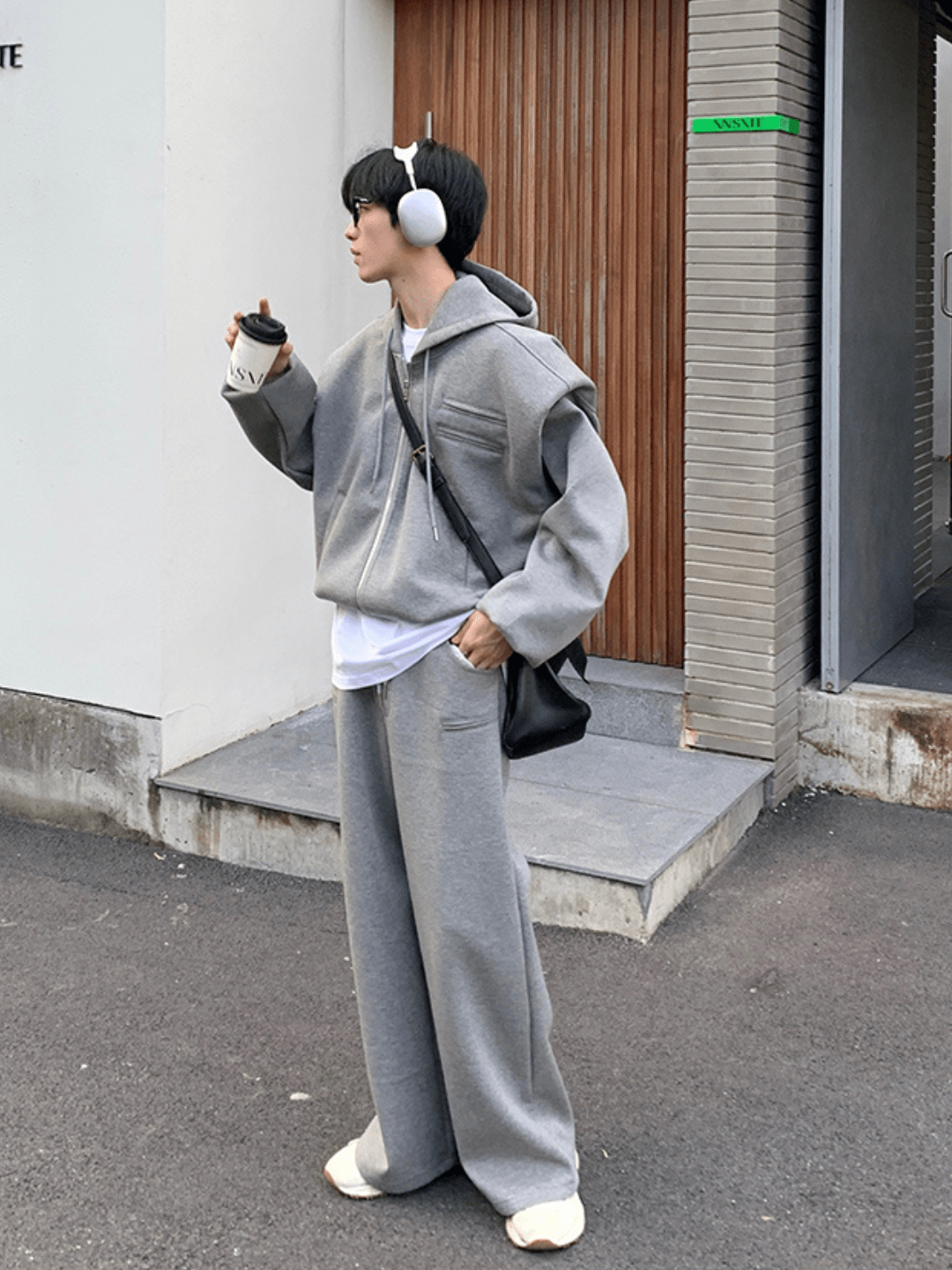 [ONELYC1NS] two-piece loose jacket and pants st2010