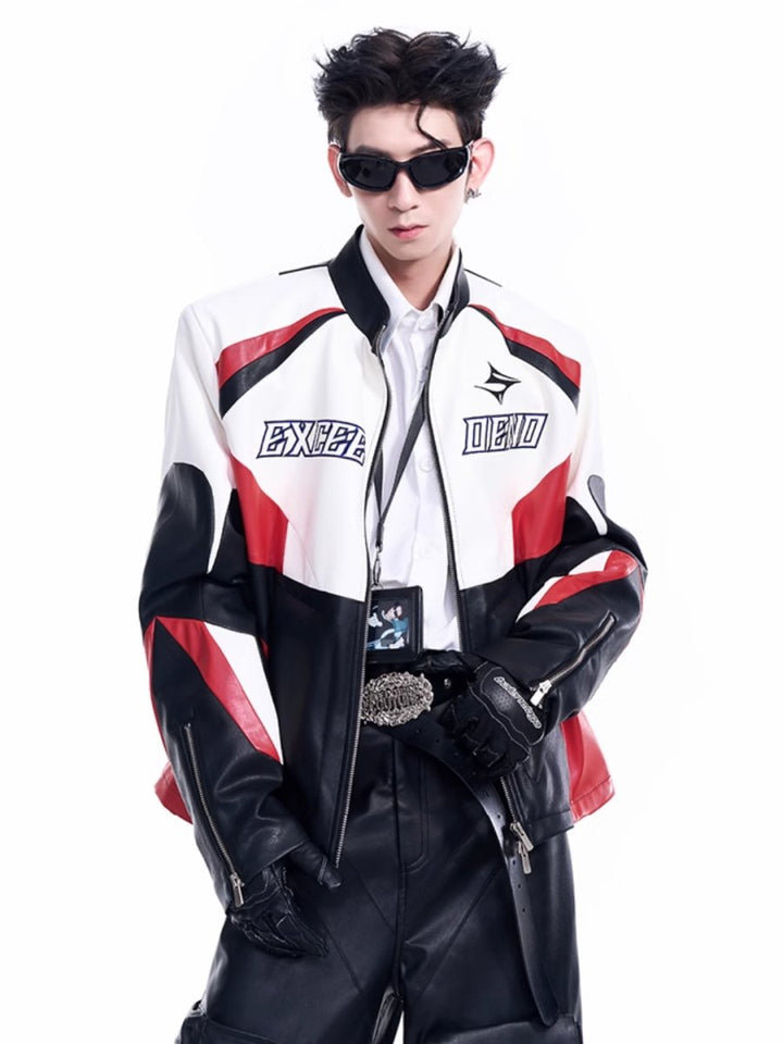 [STARTEXCEEDEND] leather jacket st2613