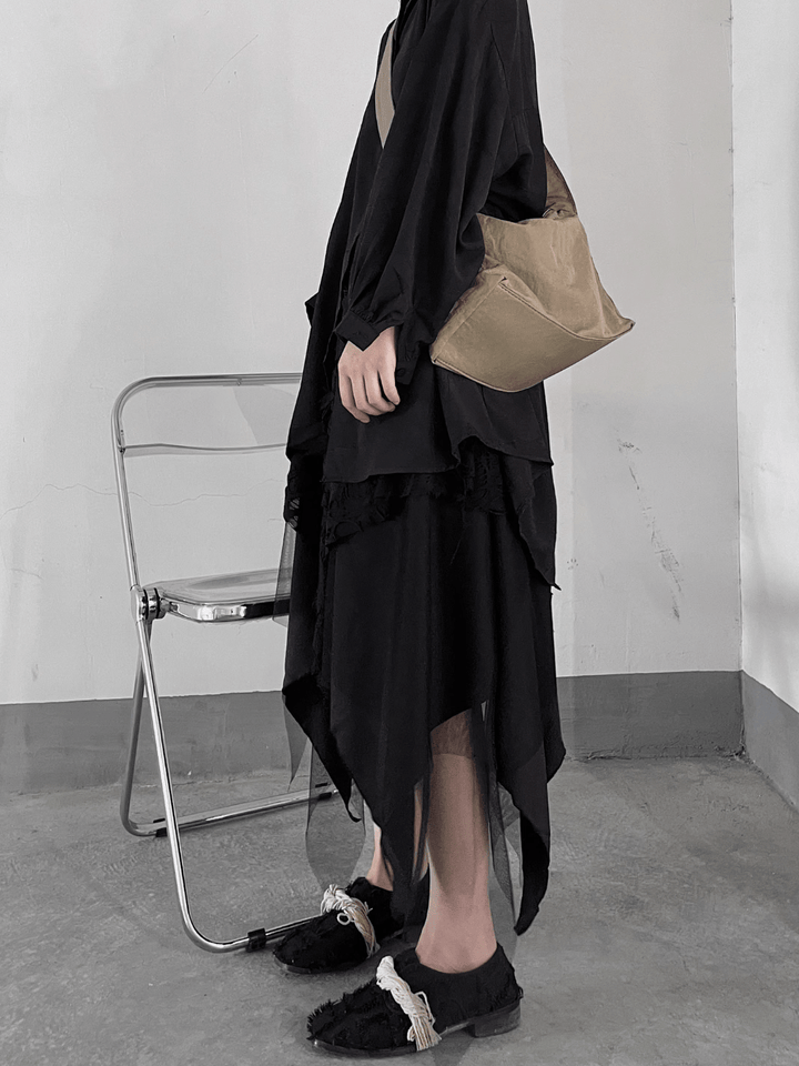 design drawstring dual-use shoulder crossbody bag st1637