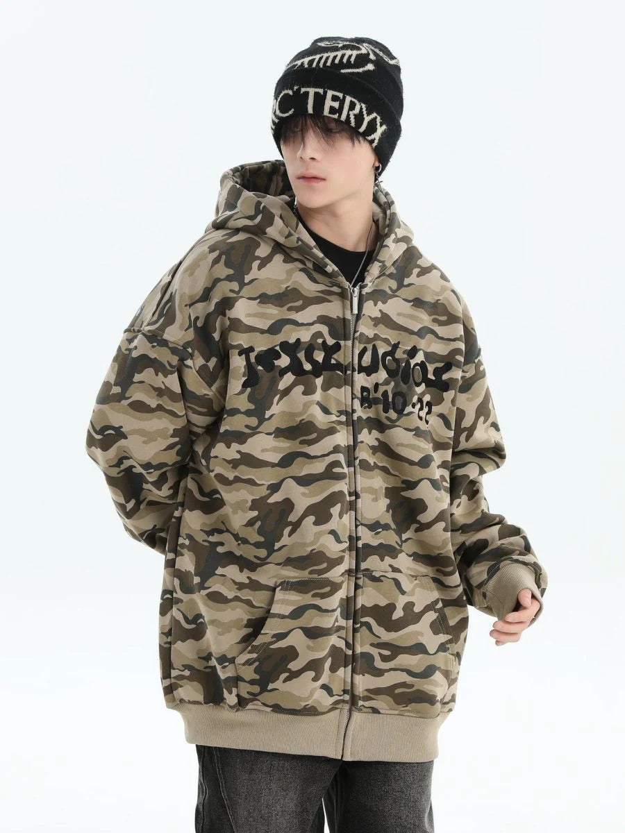 FULL PRINT CAMOUFLAGE JACKET ST1251