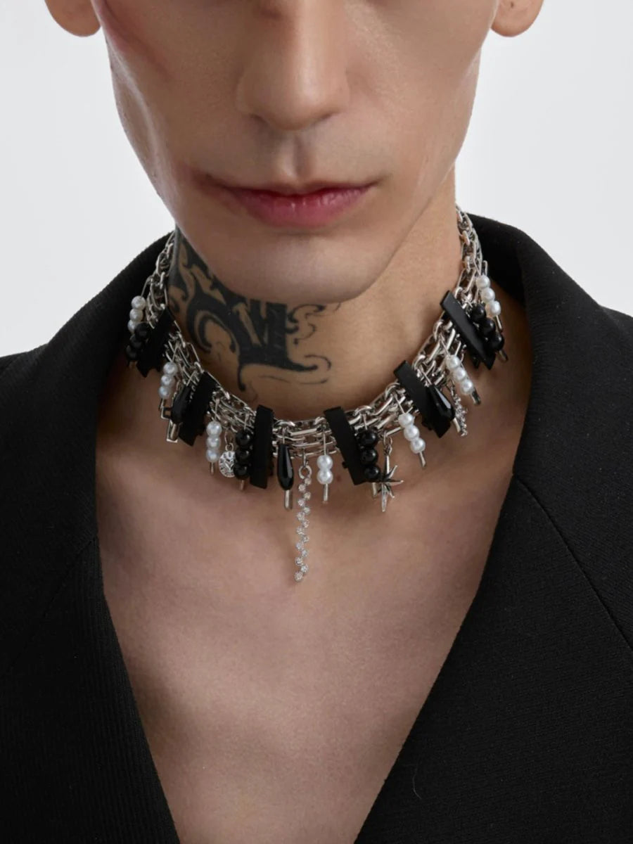 [STRUC TON] STRUC TON PUNK NECKLACE ST1039