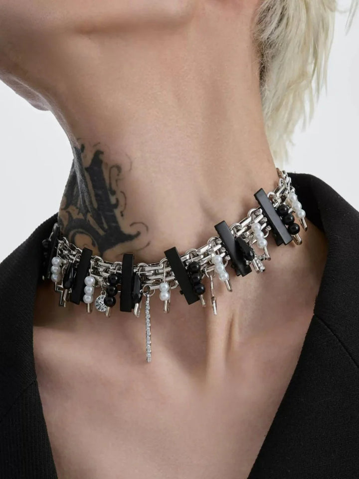 [STRUC TON] STRUC TON PUNK NECKLACE ST1039