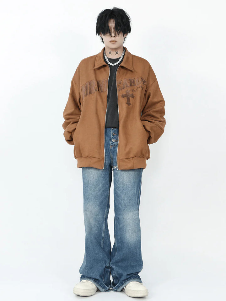 [MRNEARLY] SUEDE VINTAGE JACKET ST1181