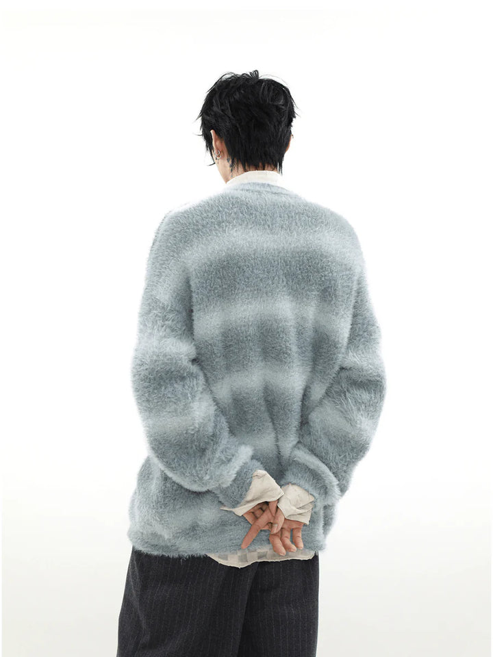 [MRNEARLY] MINK HAIR CARDIGAN ST514