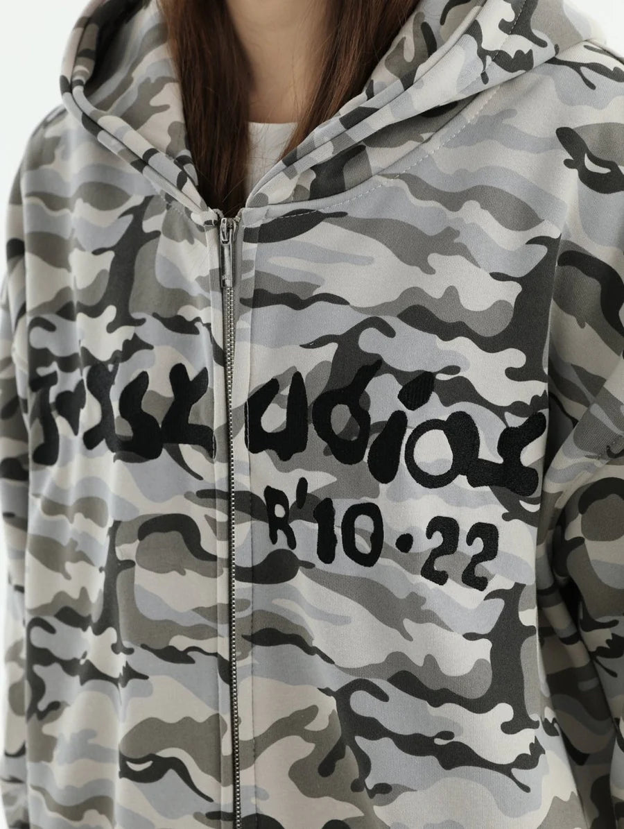 FULL PRINT CAMOUFLAGE JACKET ST1251