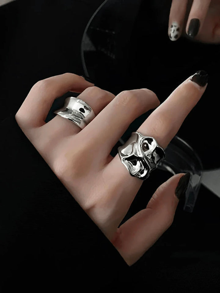 DESIGN SENSE HIP HOP RING SET ST550