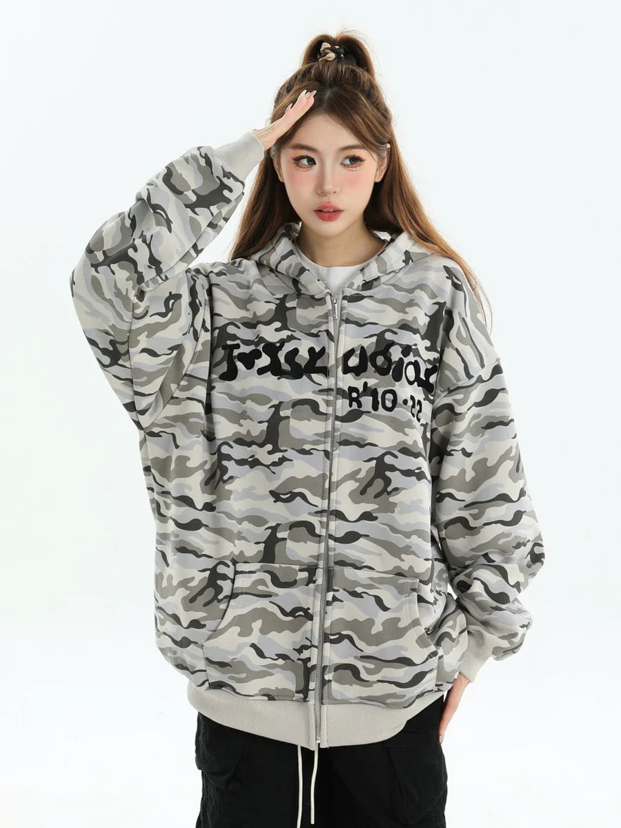 FULL PRINT CAMOUFLAGE JACKET ST1251