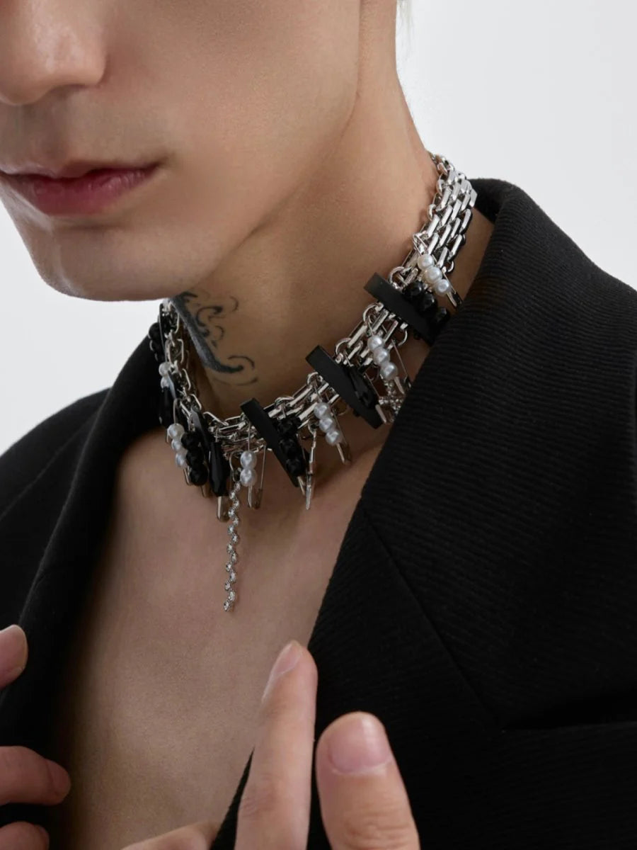 [STRUC TON] STRUC TON PUNK NECKLACE ST1039