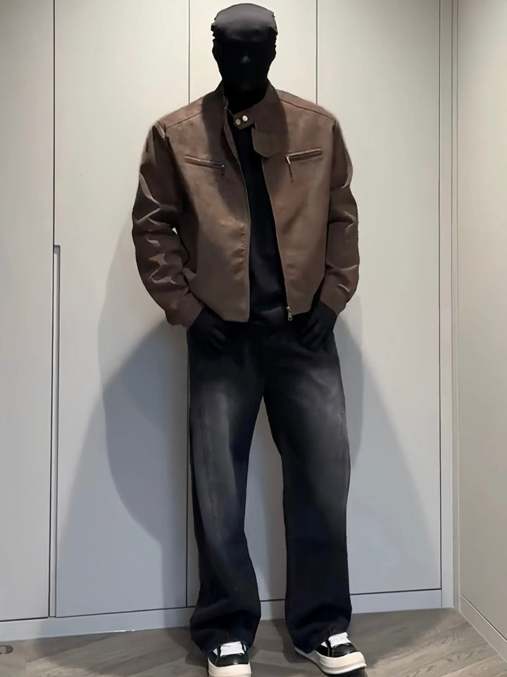 [DAZHONGMA] WASHED SABER-CUT JEANS st5053