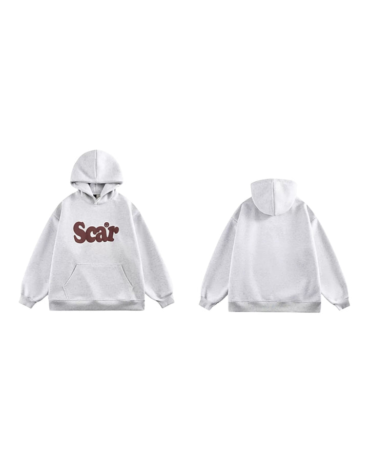 [FLAT ROOM] SCAR GRAPHIC PRINTED HOODIE ST2051