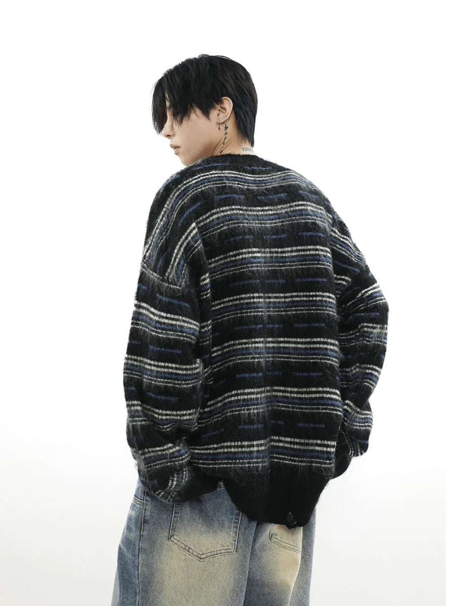 [MRNEARLY] ADVANCED SENSE OF ROUND NECK SWEATER ST1703