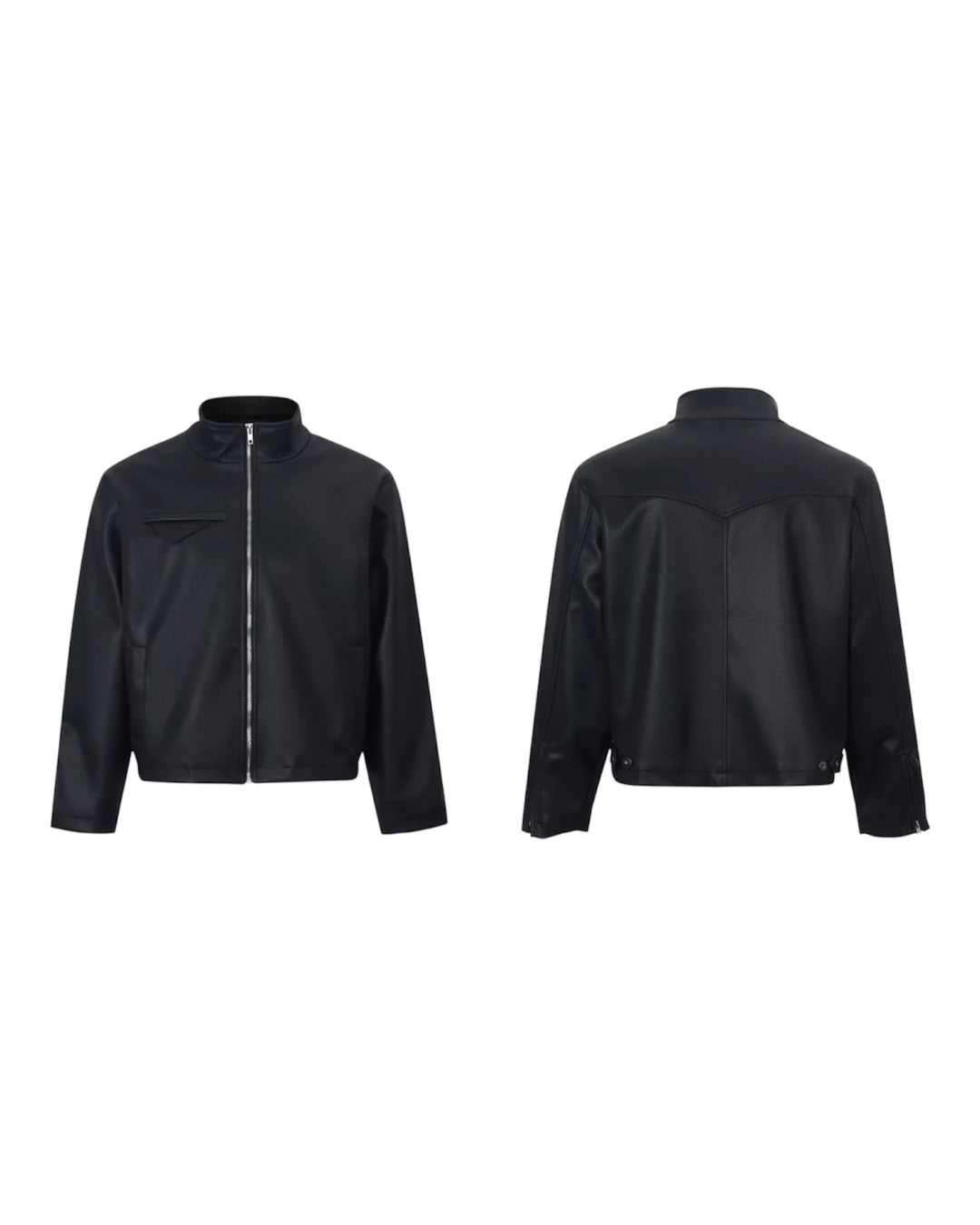 [FLAT ROOM]LICLEAN FIT PU LEATHER
JACKET ST1032