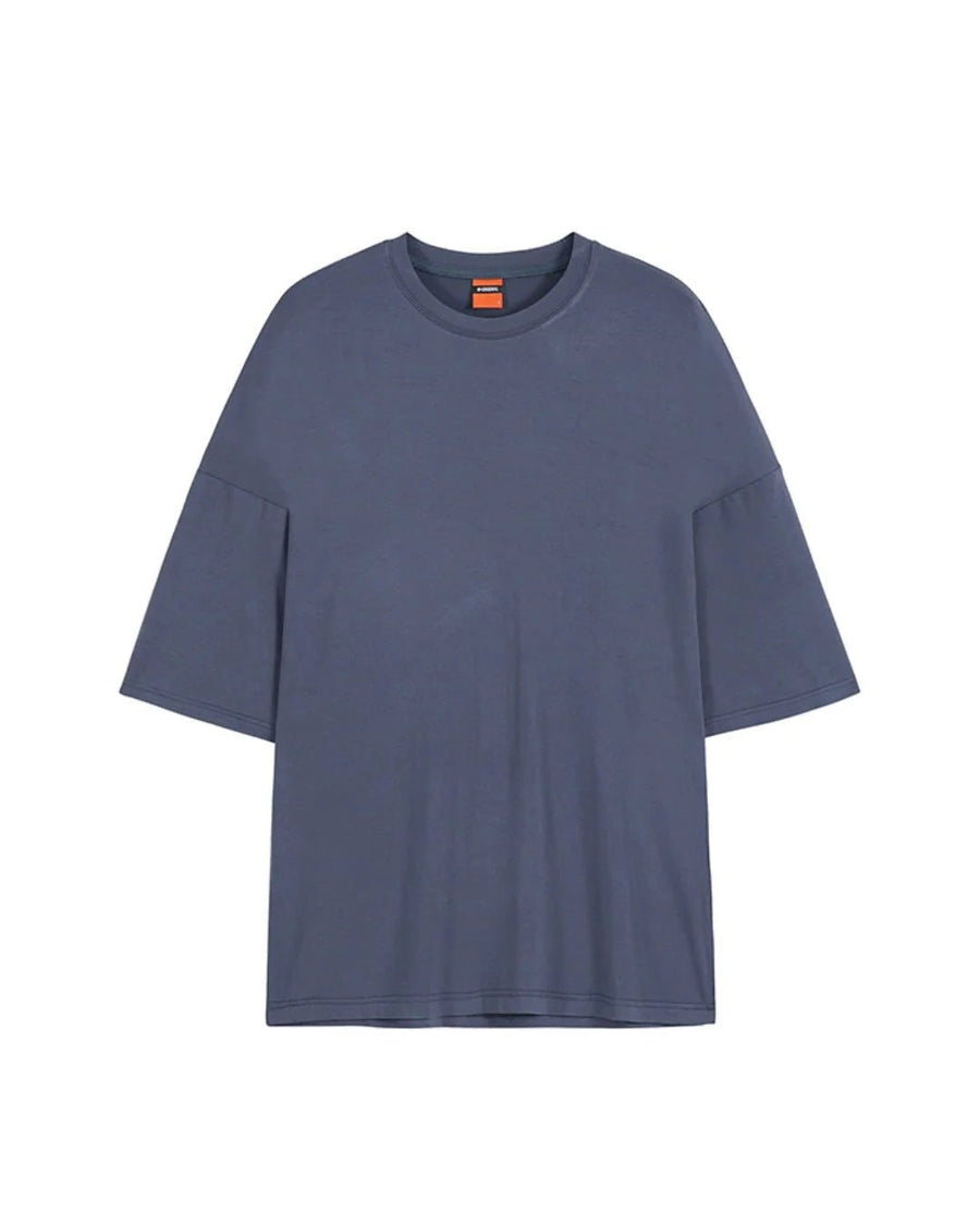 [MRCYC] COTTON LOOSE ROUND NECK HALF-SLEEVED T-SHIRT ST1054