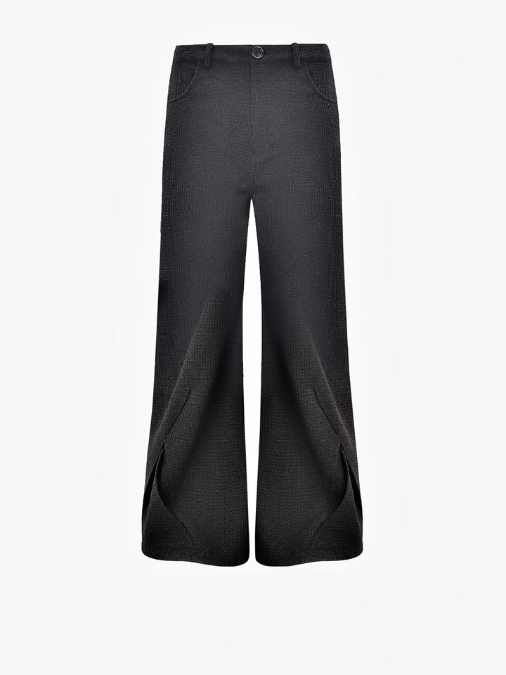 [Jaksaa3A] TEXTURED SLIT-PANEL WIDE TROUSERS st5025