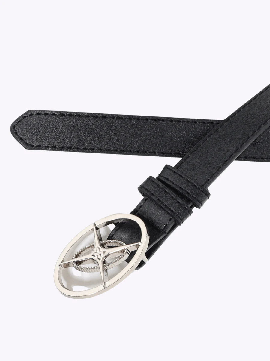 METAL BLACK TRENDY ADVANCED DESIGN SENSE BELT ST1232