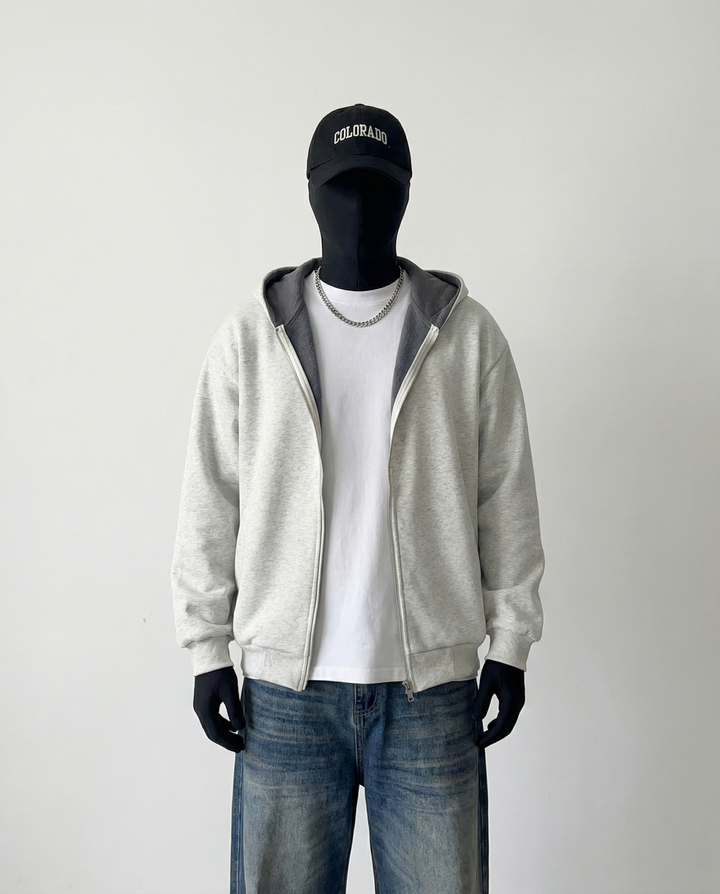 क्लीनफिट कलरब्लॉक हूडी जैकेट ST5074