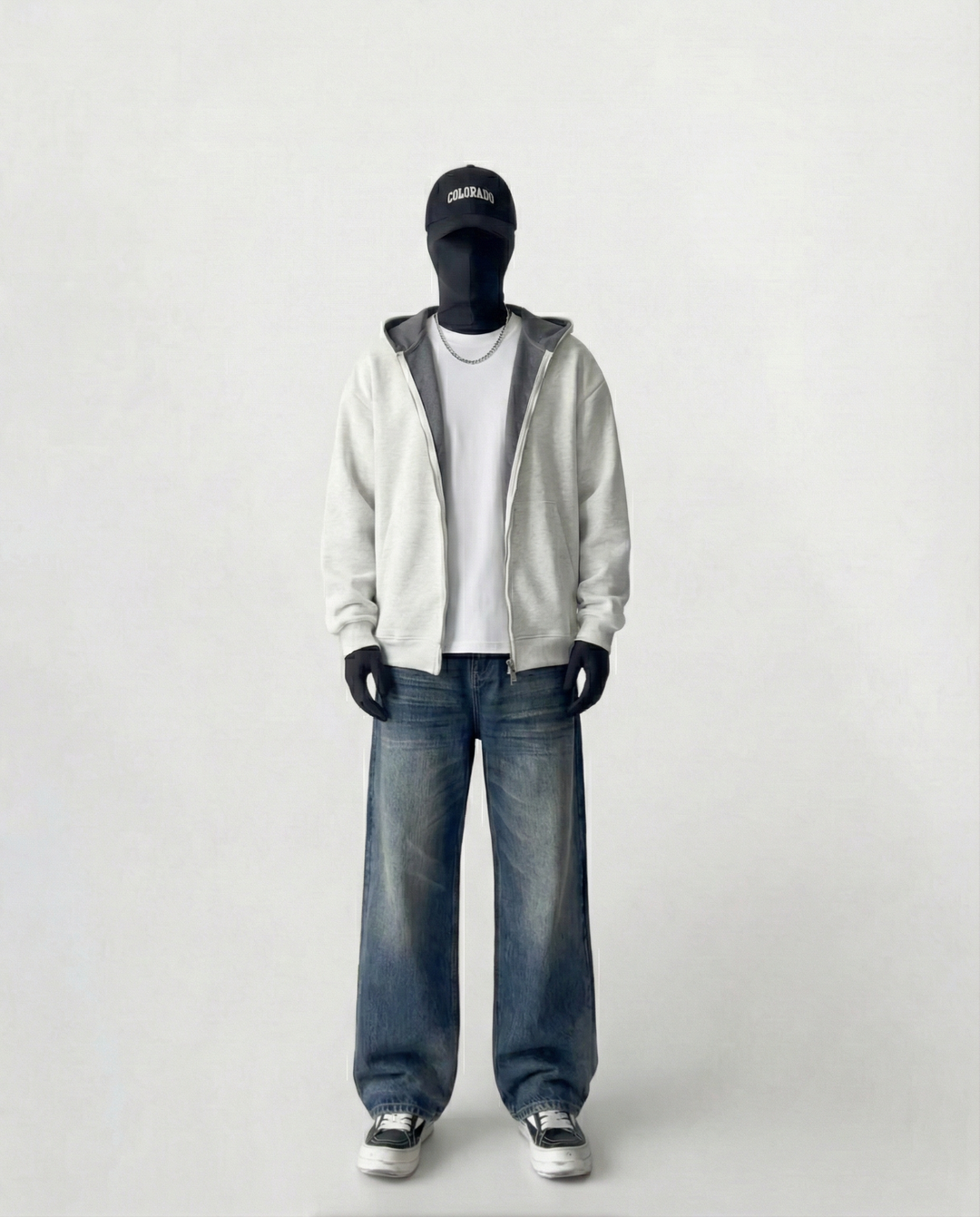 क्लीनफिट कलरब्लॉक हूडी जैकेट ST5074