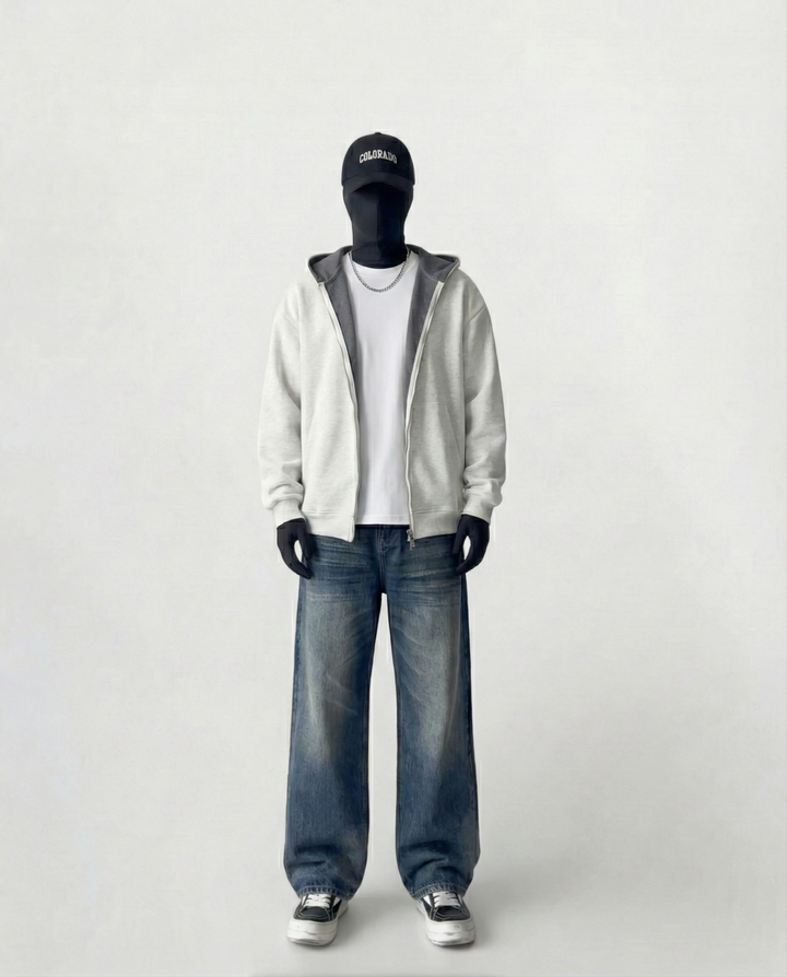 क्लीनफिट कलरब्लॉक हूडी जैकेट ST5074