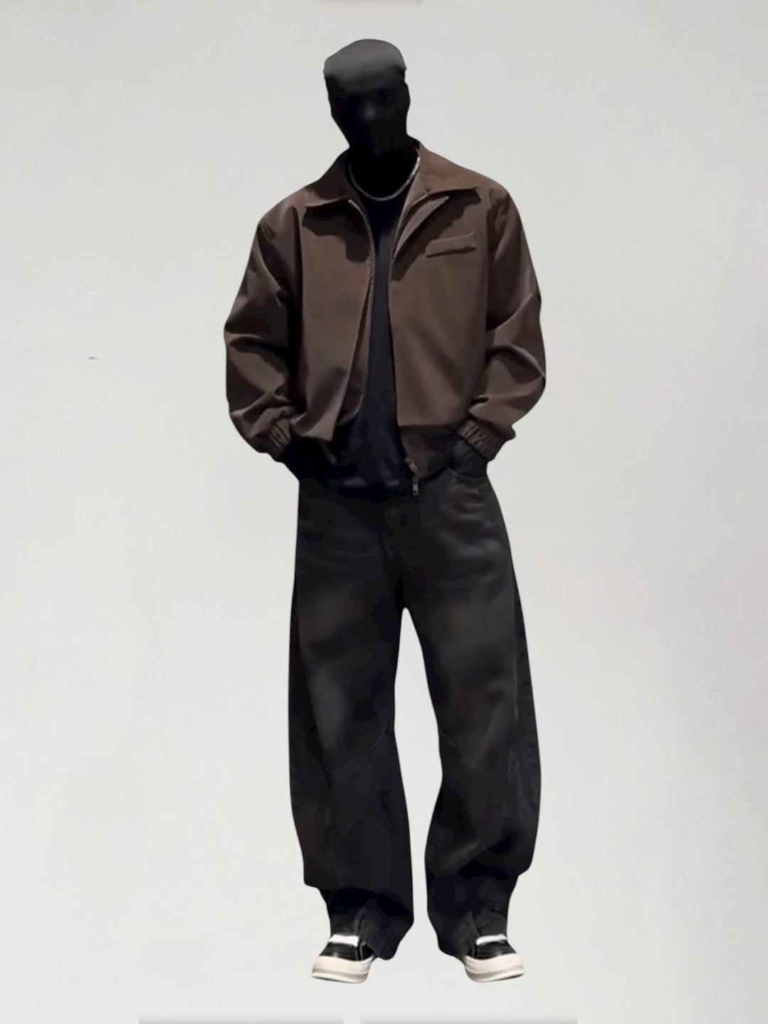 TEXTURED PANELLED PADDED JACKET st5034