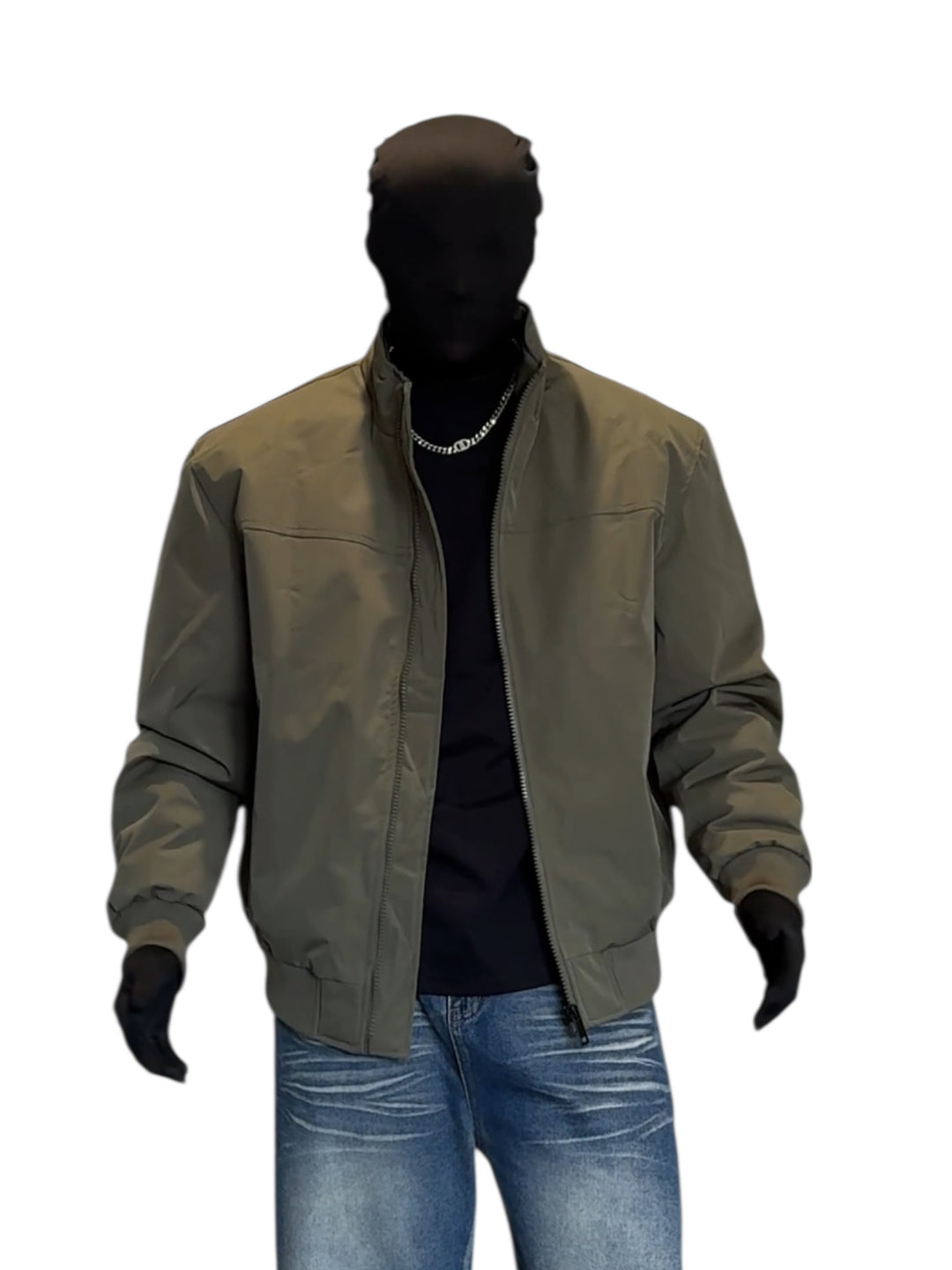 WEATHER-RESISTANT STAND-COLLAR COACH JACKET st5073