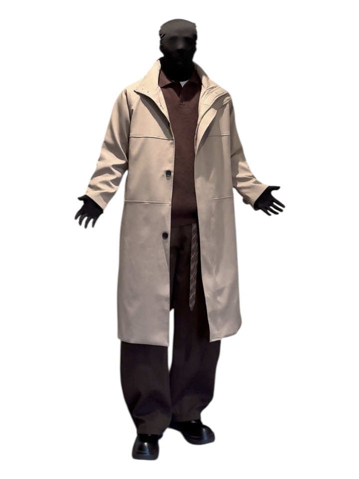 STAND-COLLAR TRENCH COAT st5088