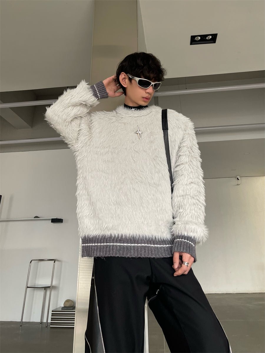 [MARTHNAUT] Imitation loose sweater st1567