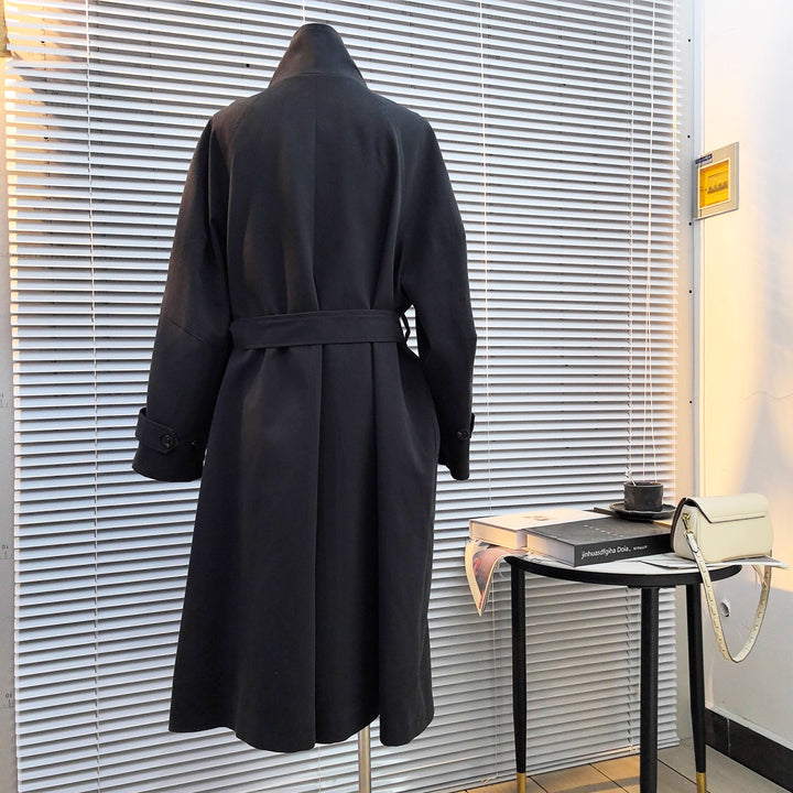 STAND-COLLAR TRENCH COAT st5088