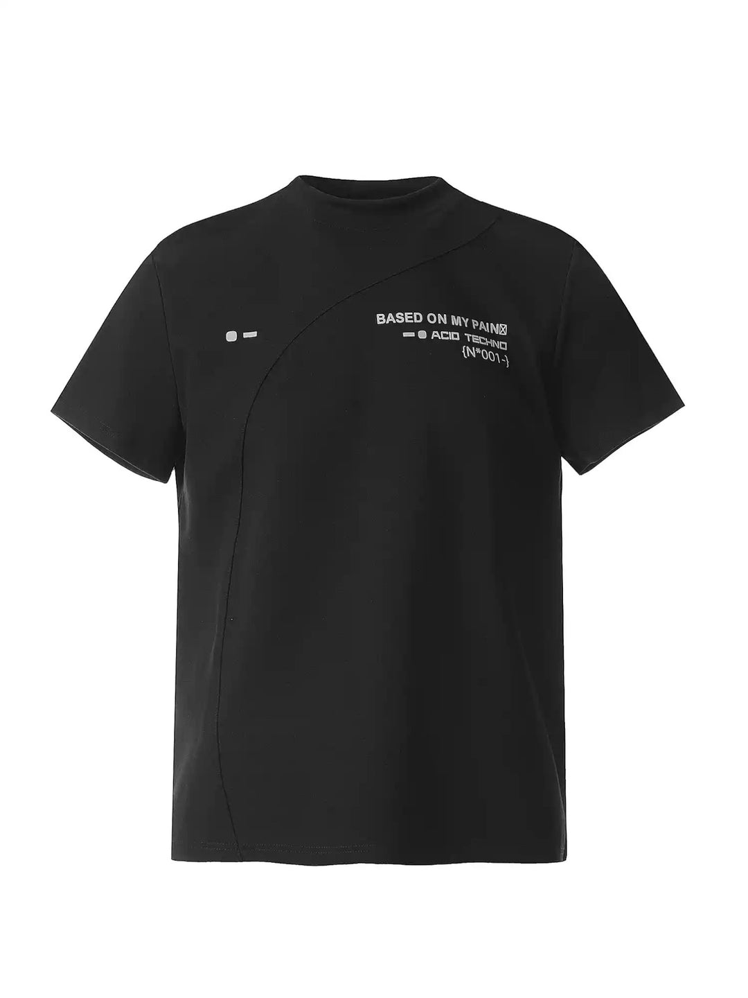 [Max Dstr] BOX FIT GRAPHIC PANEL TEE st2072