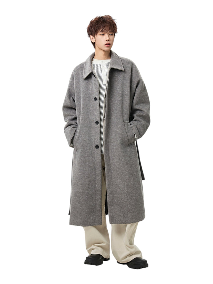 WOOL-BLEND MID-LENGTH COAT st5089