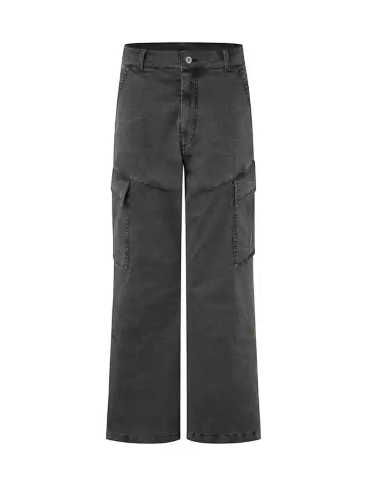 [FDM] DYED WAVE MULTI-POCKET CARGO TROUSERS st5027