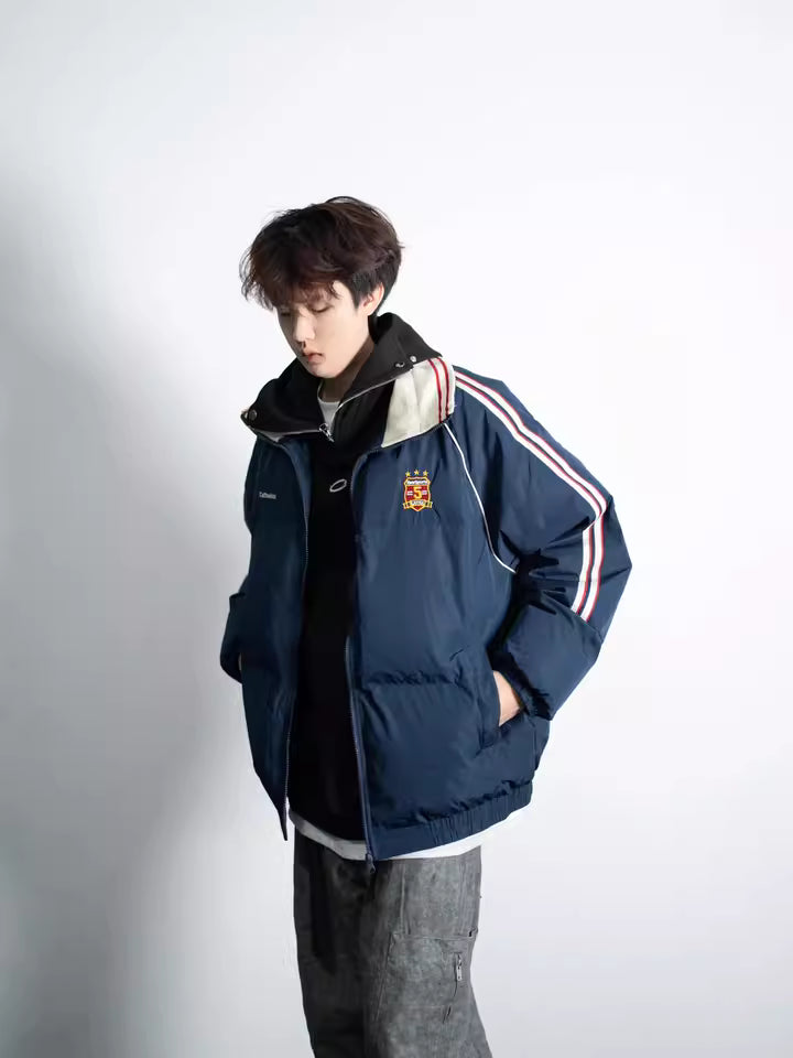 DOWN-ALTERNATIVE PUFFER JACKET tt035