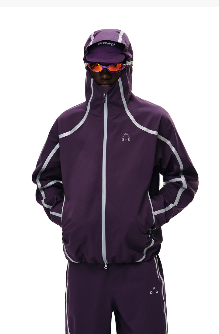 COLORBLOCK SHELL JACKET st5076