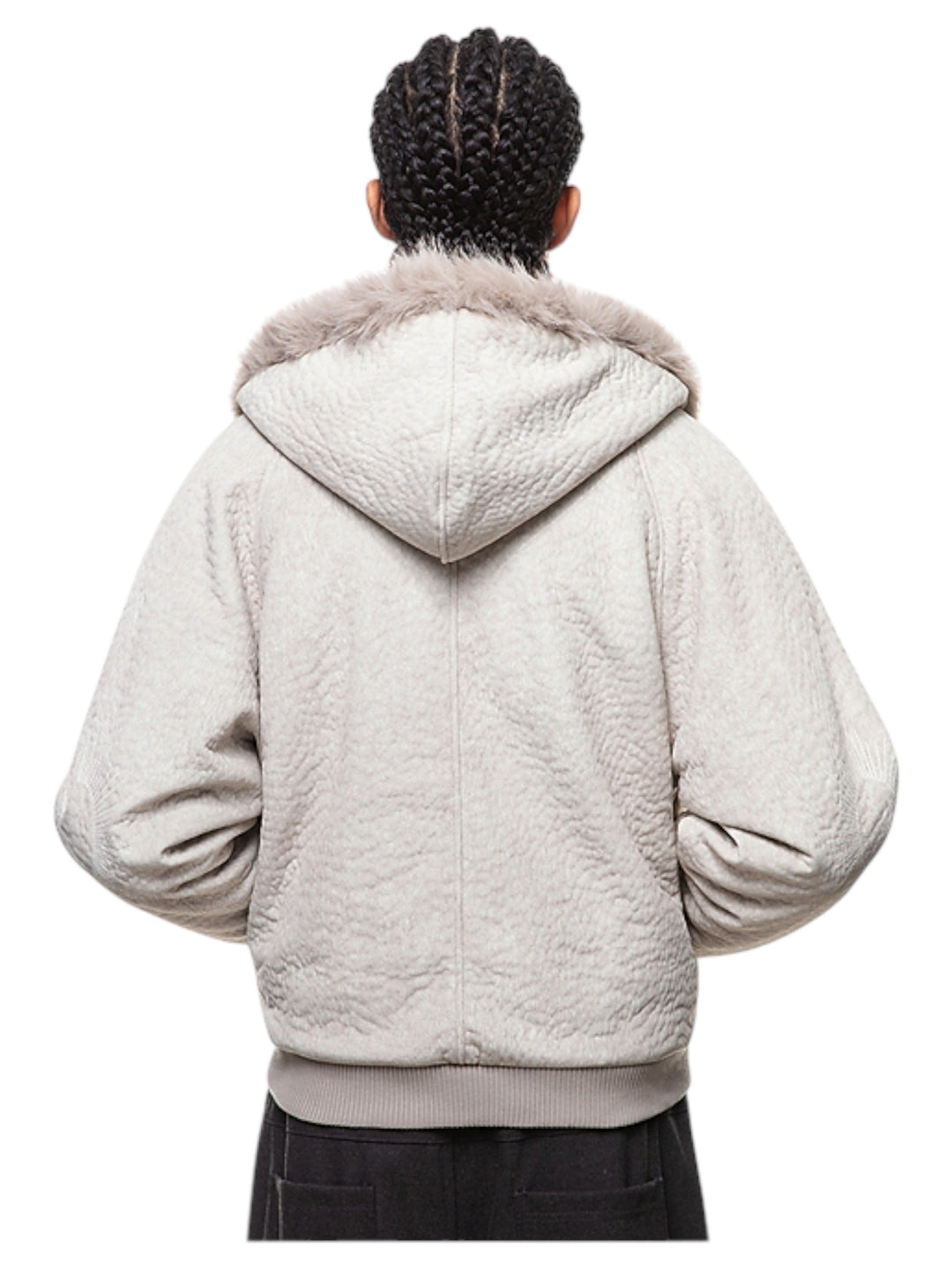 FAUX FUR-COLLAR PADDED JACKET st5079