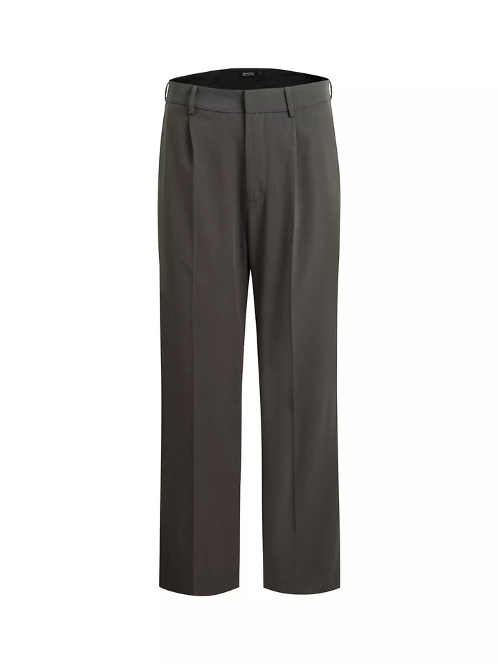 [Hermit] COOL-WEAVE DOUBLE PLEAT TROUSERS st5022